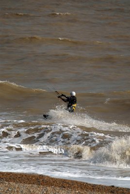 Kitesurfing in Deal