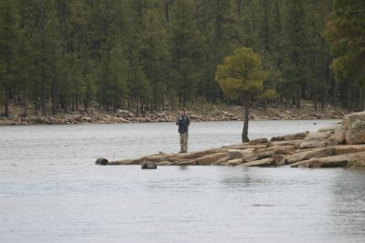 Logan on the point