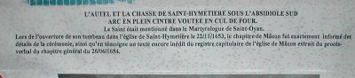 sur l'glise de ST Hymetire