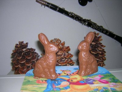  petits lapins de Paques