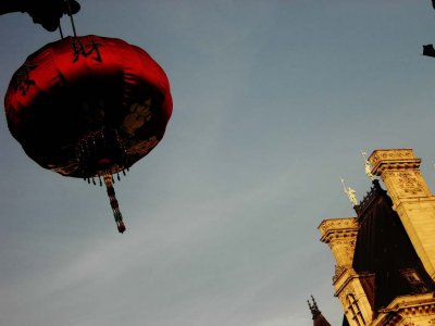 Nouvel An Chinois et patinage à l'hôtel de Ville
