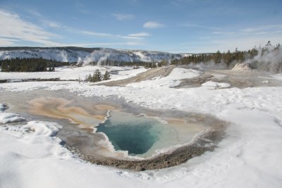 Another hot spring in the Upper Geyser Basin
