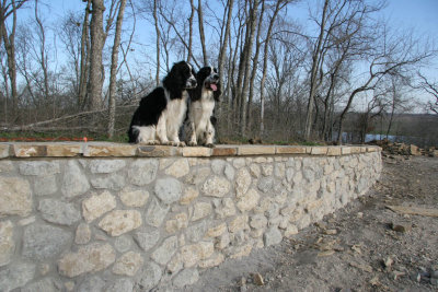 Benny and Walter inspect the finished product