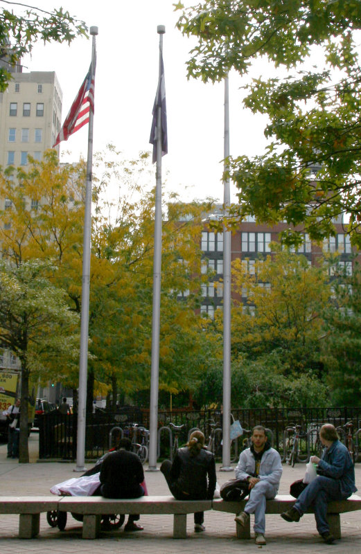 NYU Athletic Center - Downtown View