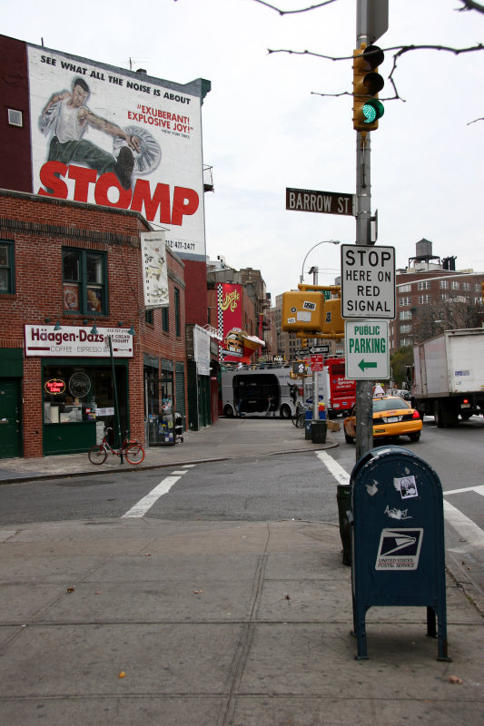 Intersection at Bleecker & Barrow Street