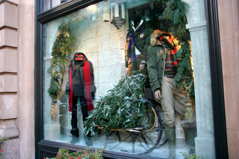 Rugby Clothing Store Window