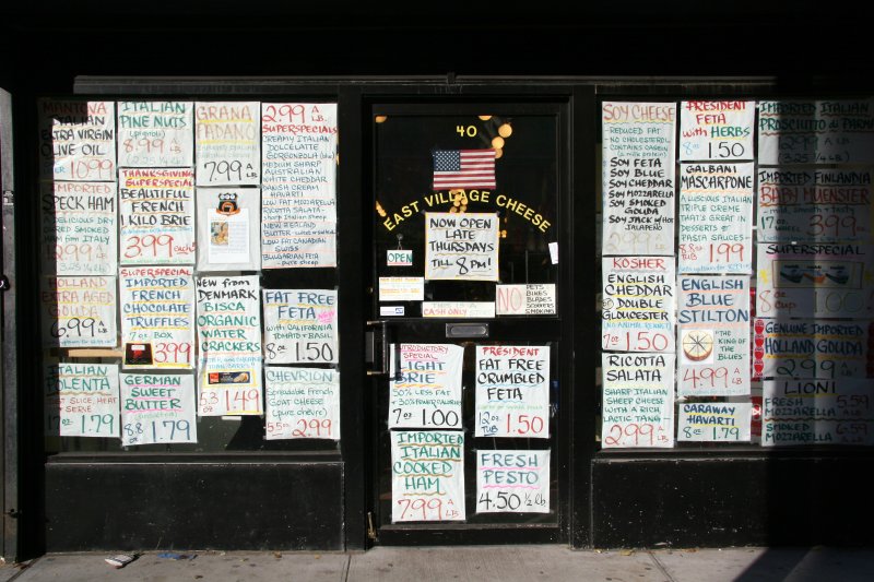 East Village Cheese Shop