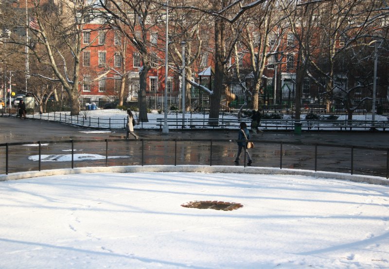Performance Stage & Washington Square North
