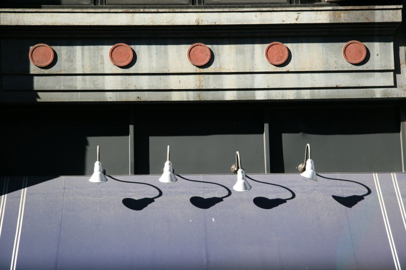 Storefront Awning & Lights