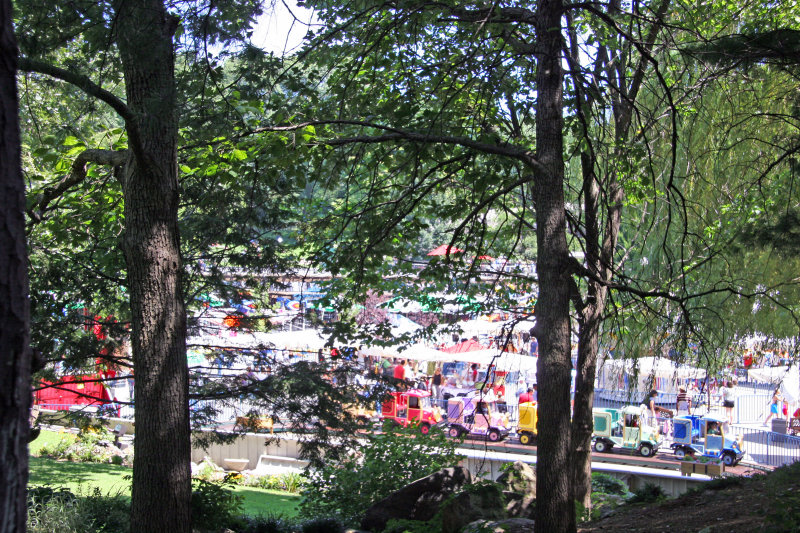 Childrens Amusement Park at the Ice Skating Rink