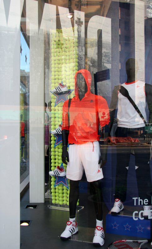 adidas Tennis Window with Reflections
