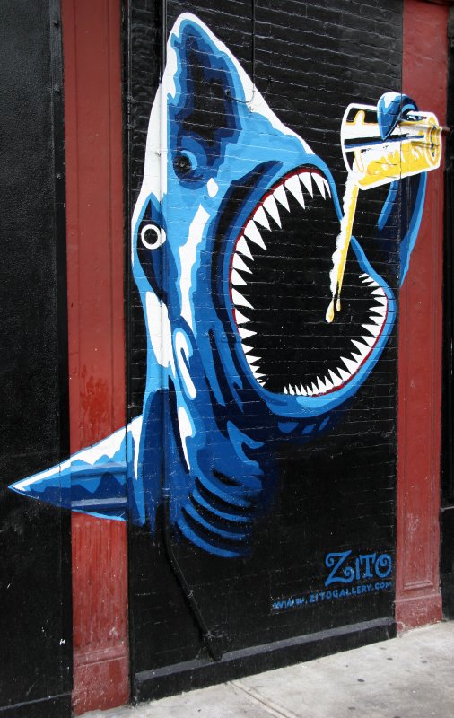 Bar Mural near Spring Street