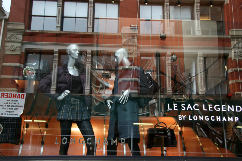 Longchamp/Le Sac Window with Reflections
