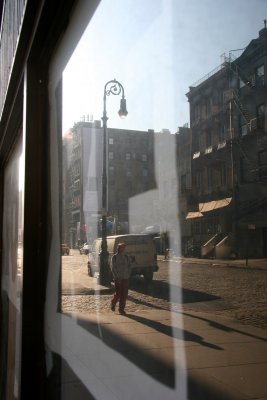 Bond Street Window Reflection