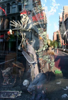 Pirates & Beasties - NY Costume Store Window