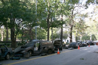 Will Smith's NYC Apocalyptic Movie Props