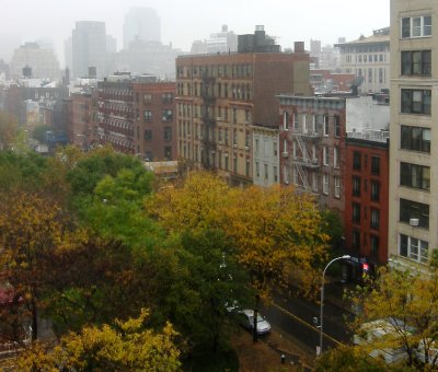 Rainy Morning - Downtown View