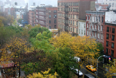 Rainy Morning - LaGuardia Place