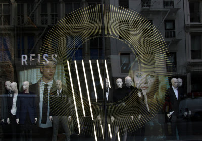 Reiss Clothing Store Window