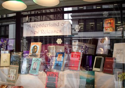 NYU Bookstore Window