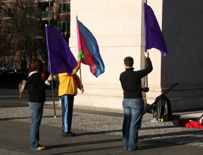 Flag Waving Practice