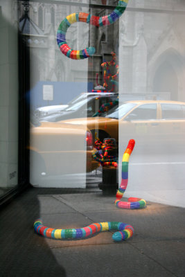 NYU Broadway Gallery Window