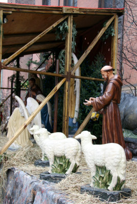Nativity Scene at St Anthonys Church