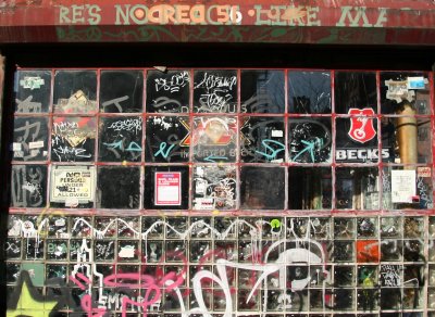 First Street Bar Graffiti