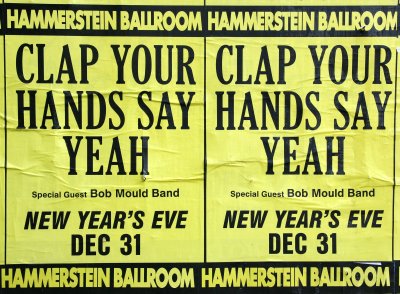 Hammerstein Ballroom New Years Eve Poster