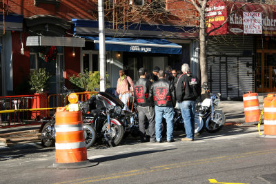 Motorcycle Club Breakfast at the Silver Spurs Restaurant