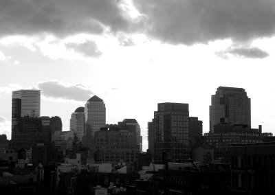 Clearing Rain Storm - Downtown Manhattan