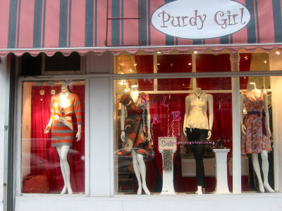 Purdy Girl Boutique Window