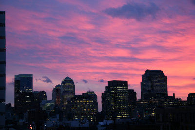 Sunset - Downtown Manhattan