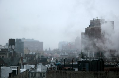 Misty Dawn - West Village Roof Tops