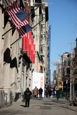 Cold, Sunny Day - North View of Fifth Avenue