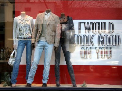 Diesel Clothing Store Window