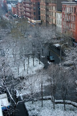 LaGuardia Place Garden - Winter