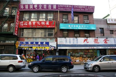 Chinese Stores near the Bowery