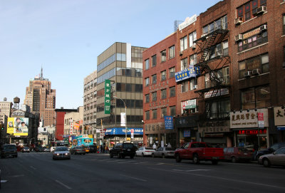 Canal near Elizabeth Streets - Northwest View