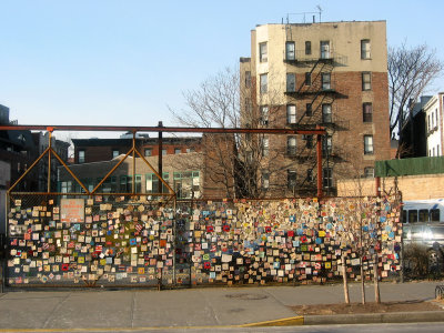 911 Memorial Tile Fence