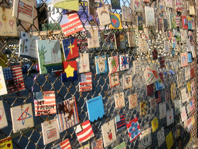 911 Memorial Tile Fence