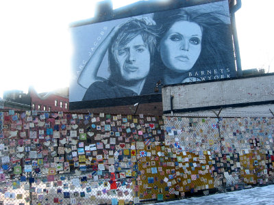 911 Memorial Tile Fence & Barney's Billboard