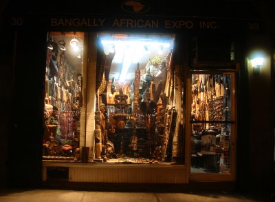 Bangally African Expo Shop Window