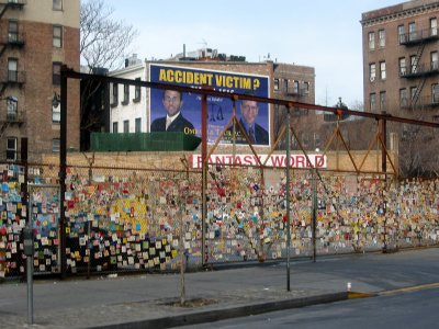 911 Memorial Tile Fence