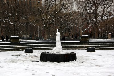 Snow Fountain - Anticipating Spring