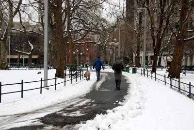 Washington Square East Walkway