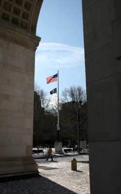 Arch & Flag Pole