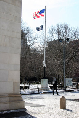 Arch & Flag Pole