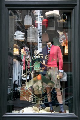 Rugby Clothing Store Window
