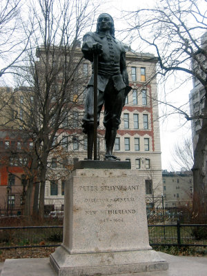Peter Stuyvesant Statue